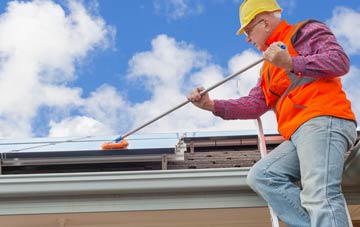 Giddy Green soft wash roof cleaning
